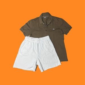 Lacoste Brown Tee